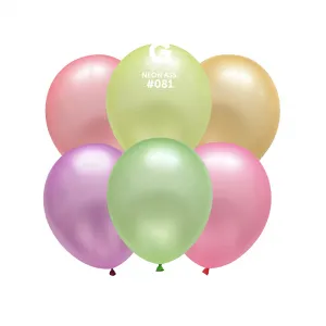 Baloane Latex 13cm Multicolor Fluo A50.081