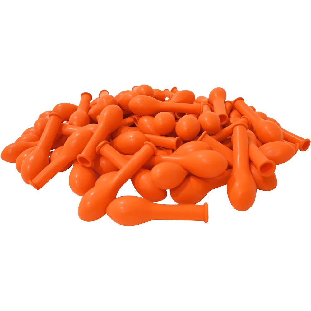 Baloane latex 13cm Standard Portocaliu -16