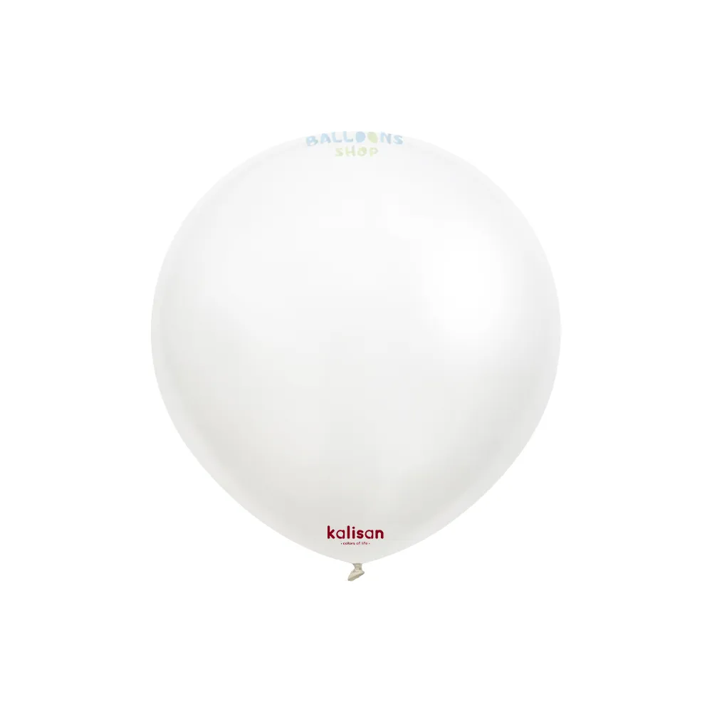 Baloane Latex 13cm Opac Snow White Satin 7050