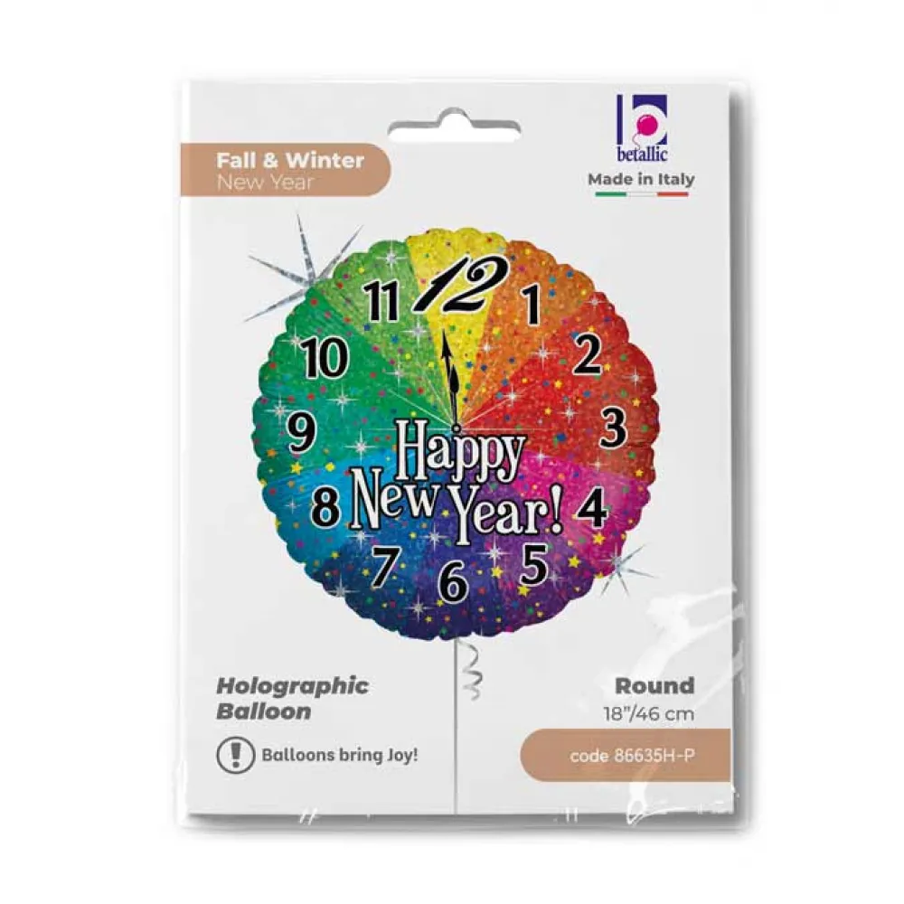 Balon Folie Rotund Numaratoarea Inversa Anul Nou 46 cm Grabo