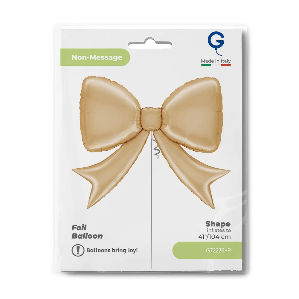 Balon Folie Figurina Fundita White Gold 90x73cm