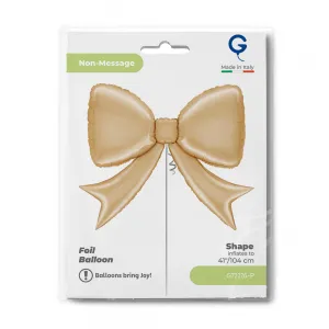 Balon Folie Figurina Fundita White Gold 90x73cm