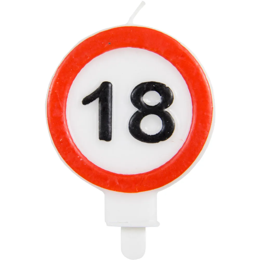 Lumanare Tort 18 Ani Trafic