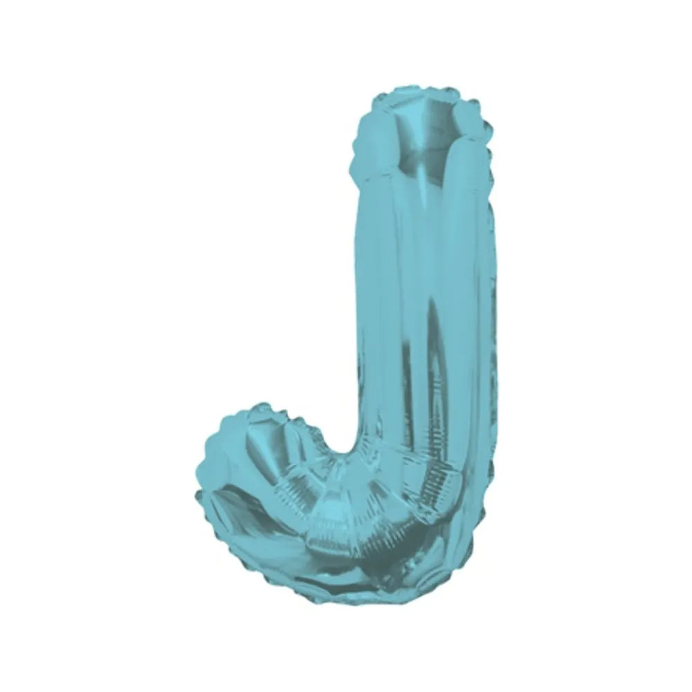 Balon folie 35cm litera J BLEU 34831-14