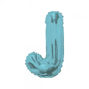 Balon folie 35cm litera J BLEU 34831-14