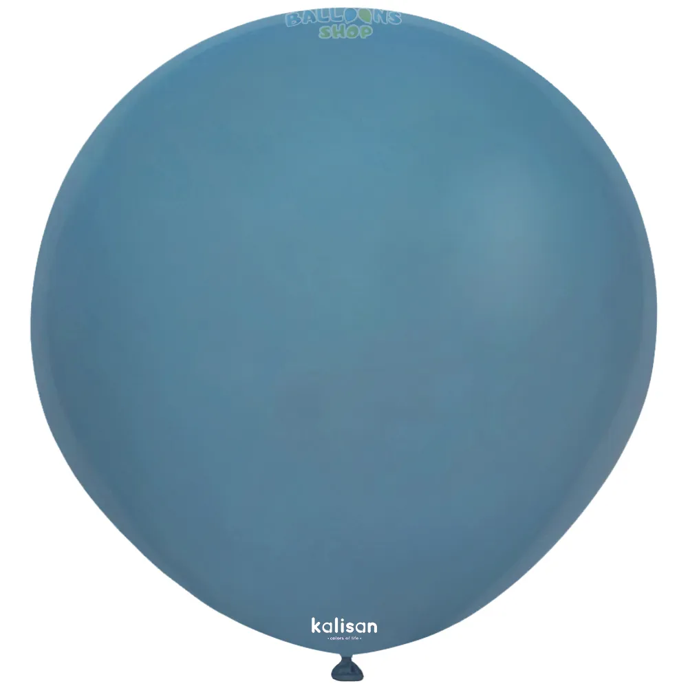 Balon Jumbo Latex 45cm Denim Retro 8019