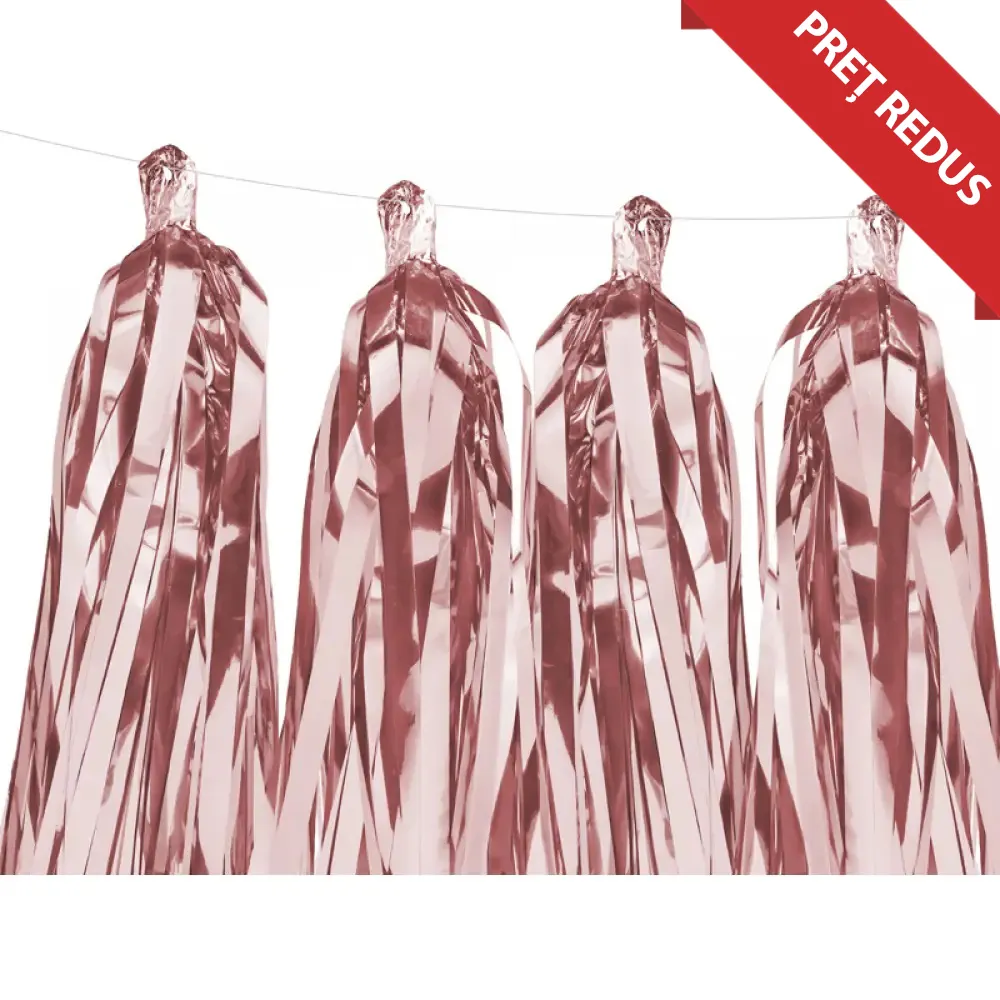 Ghirlanda Decorativa Rose Gold 12 tassels/2m PDC1033