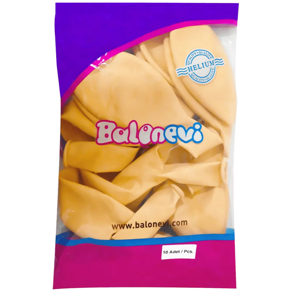 Balon Latex Jumbo 60cm Macaron Somon -17