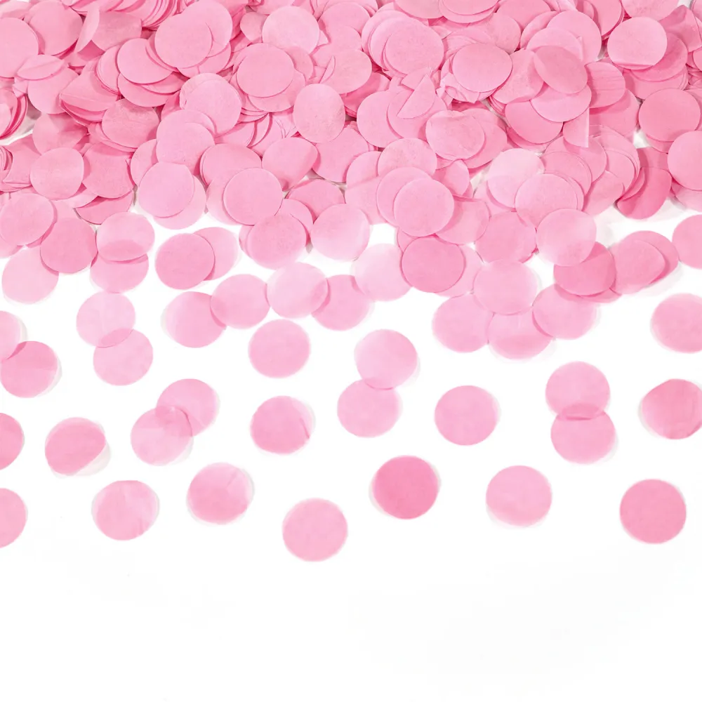 Tun Confetti Hartie Roz 60cm