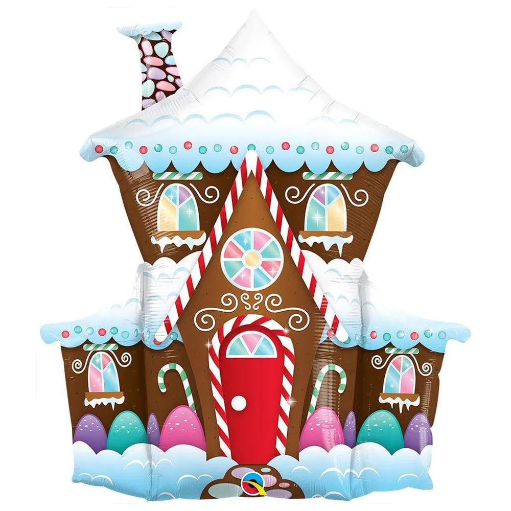Balon Folie Figurina Casa de Turta Dulce 94cm 14945 QUALATEX