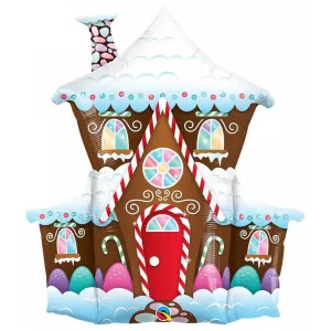 Balon Folie Figurina Casa de Turta Dulce 94cm 14945 QUALATEX