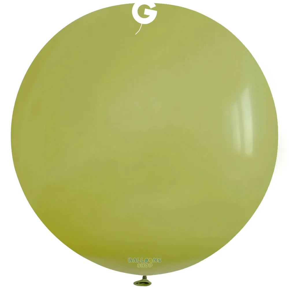 Balon Latex Jumbo 41cm Olive Standard RR16P.98