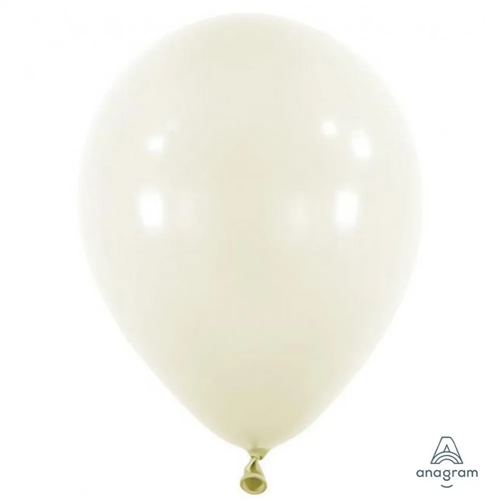 Balon Latex Jumbo 45cm Standard Frosty White ANAGRAM 4908975