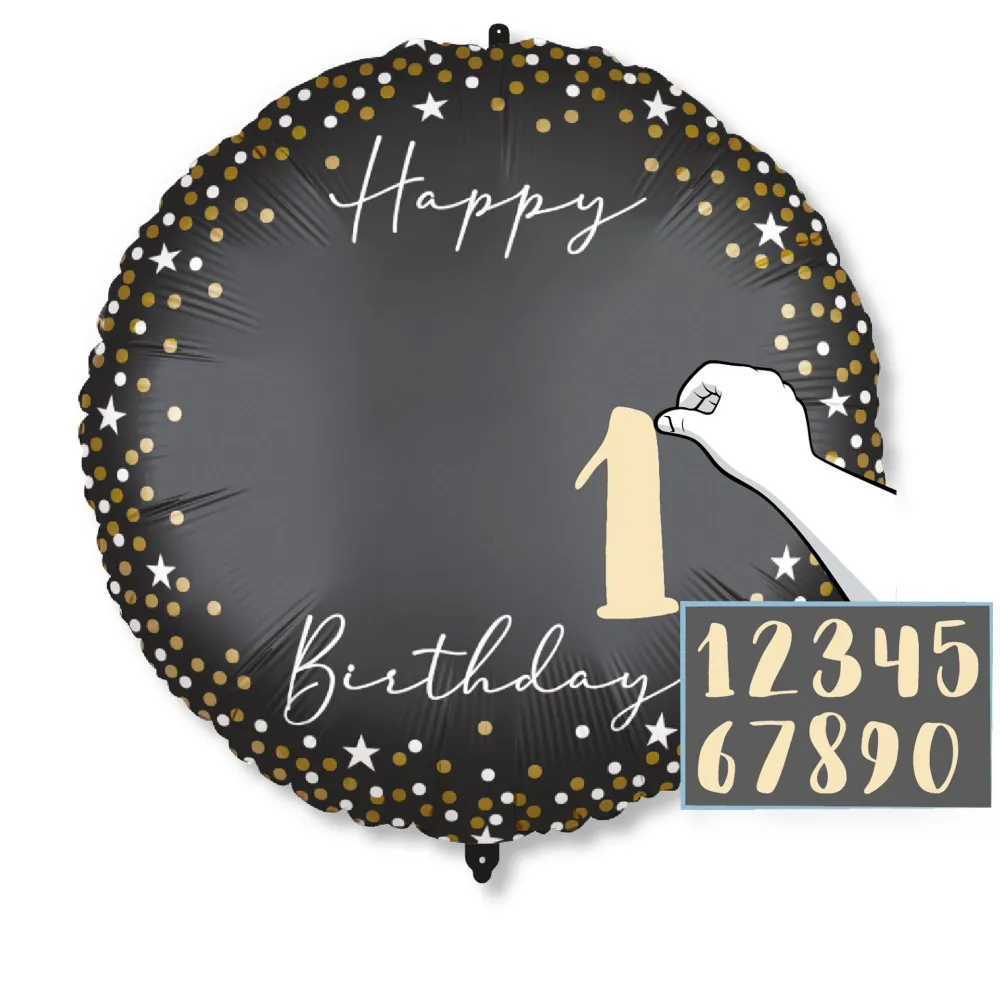 Balon Folie 46cm Milestone Personalizabil