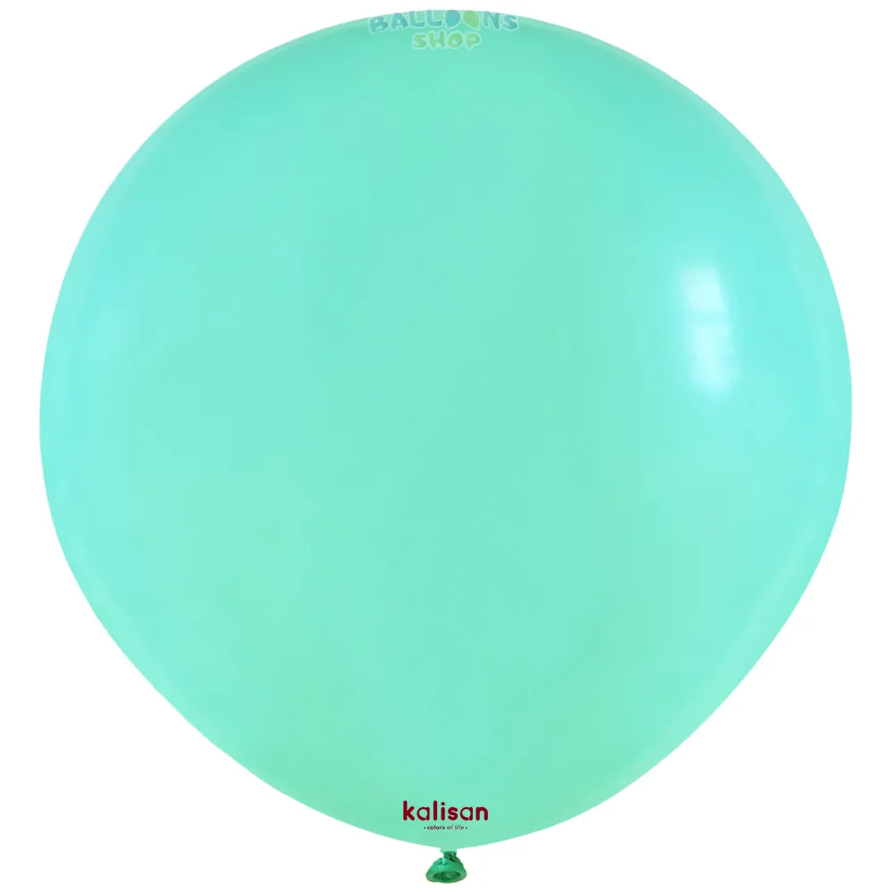 Balon Jumbo Latex 45cm Sea Green Standard 2330