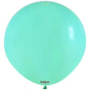 Balon Jumbo Latex 45cm Sea Green Standard 2330
