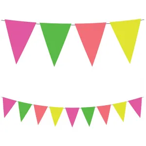 Banner Hartie Triunghiuri Fluorescente 230cm 96728