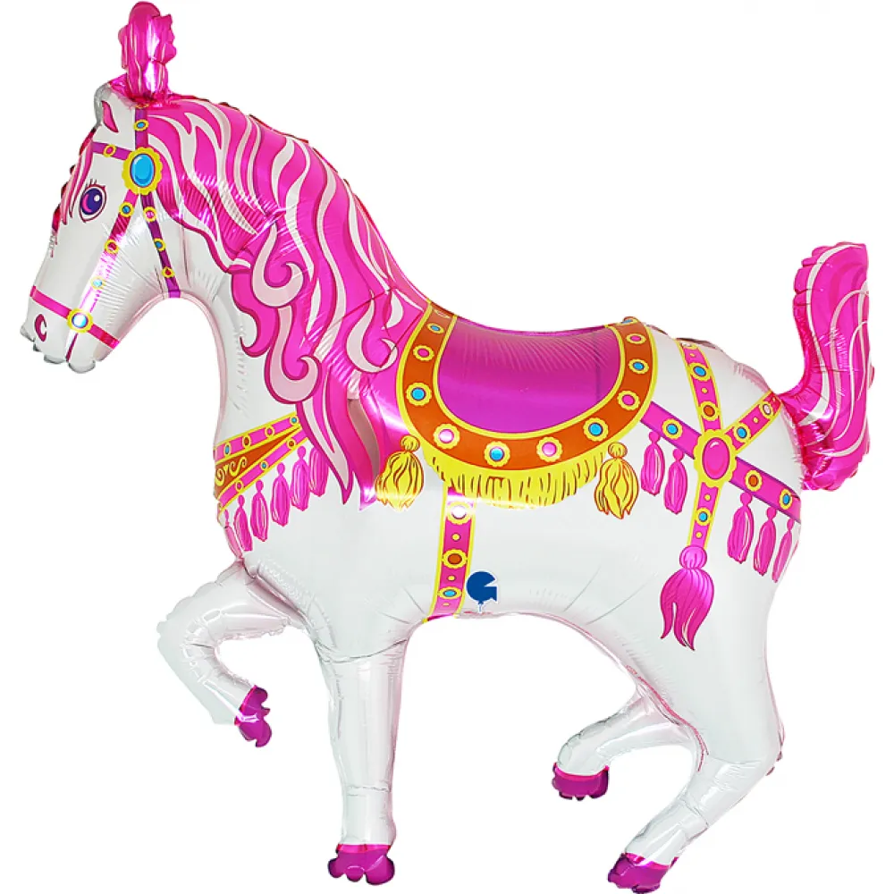 Balon Folie Figurina Cal Circus Fucsia 94cm