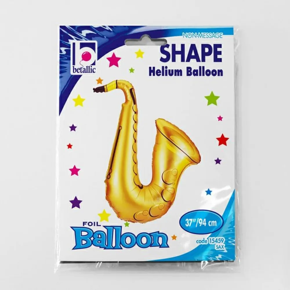 Balon Folie Figurina Saxofon 94 cm Grabo