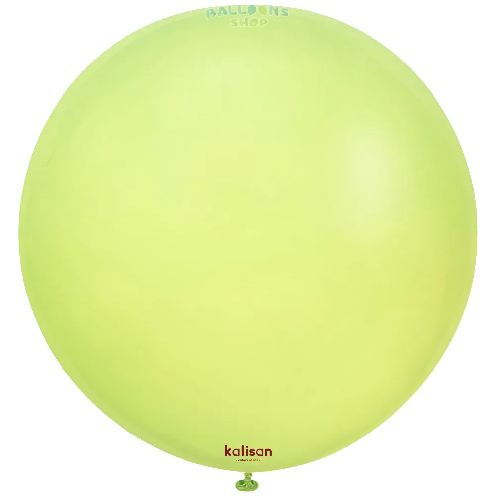 Balon Jumbo Latex 60cm Macaron Pistachio 3013