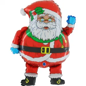 Balon Folie Figurina Clasic Mos Craciun 46x61cm