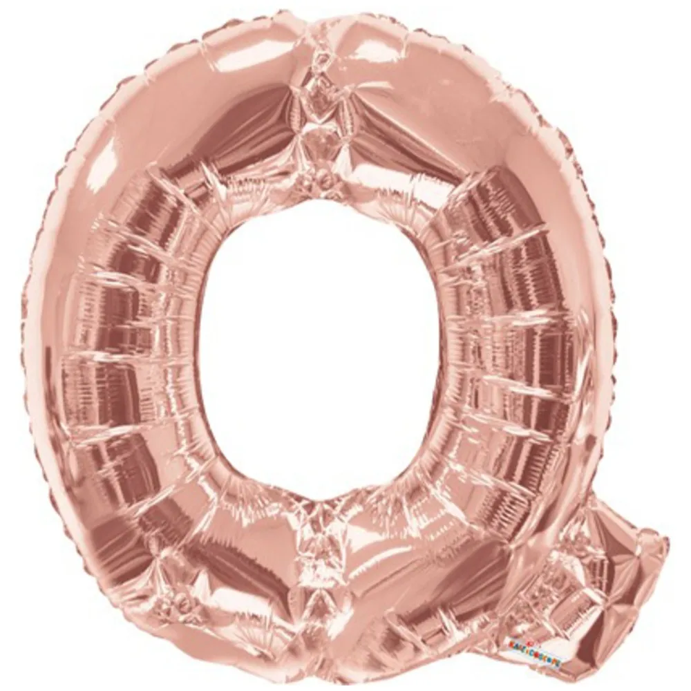 Balon folie litera Q Rose-Gold 15626-34
