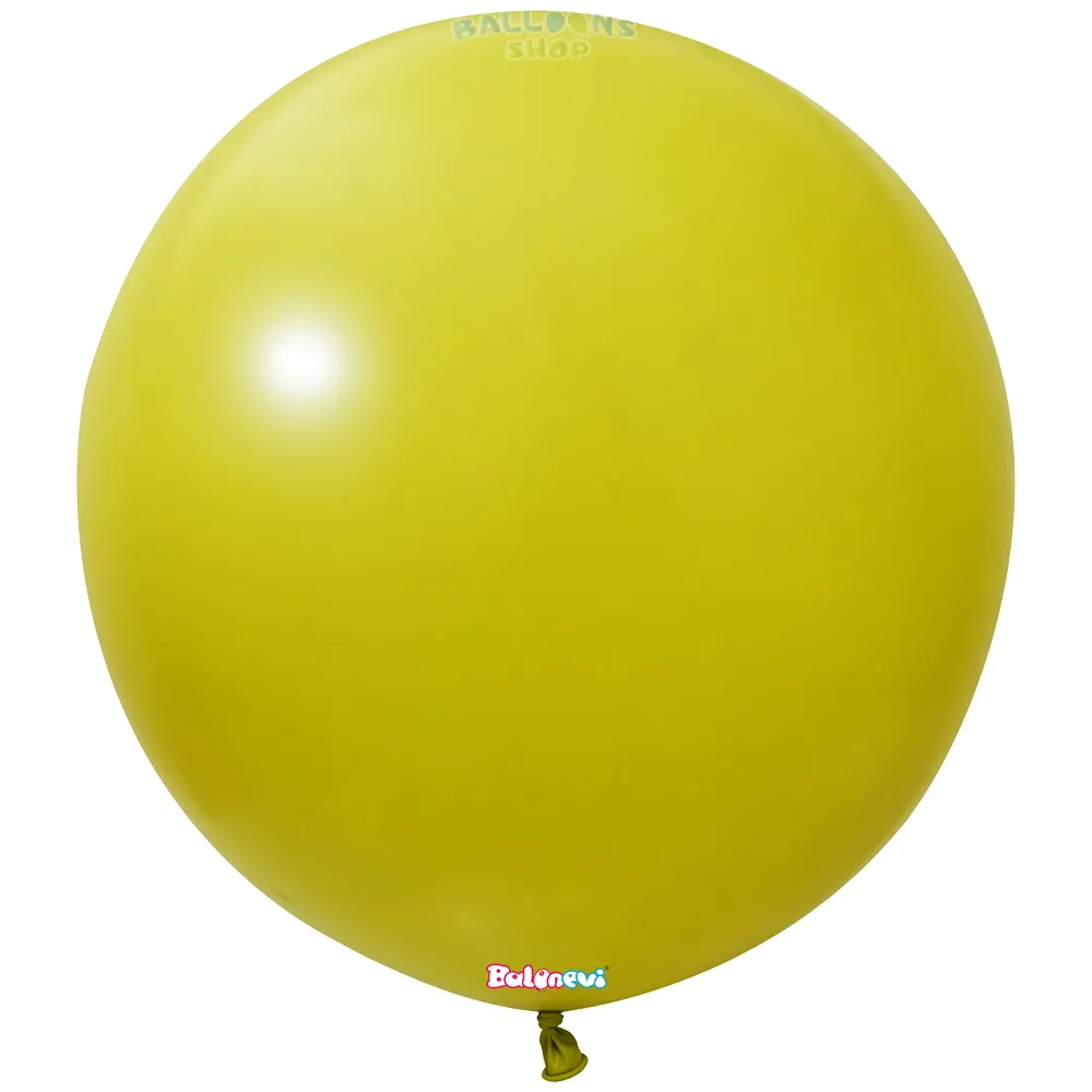 Balon Latex Jumbo 60cm Standard Olive -43