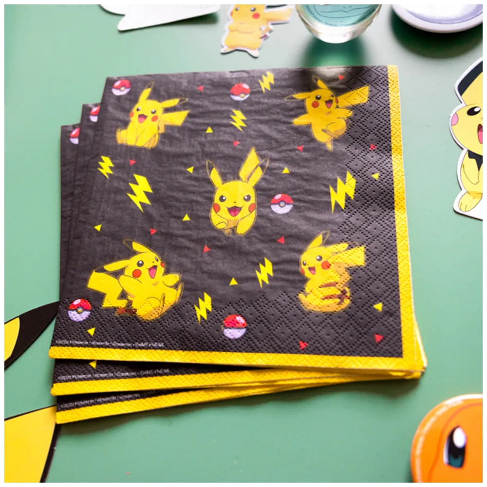 Set 16 Servetele Pokemon 33x33cm 9917107