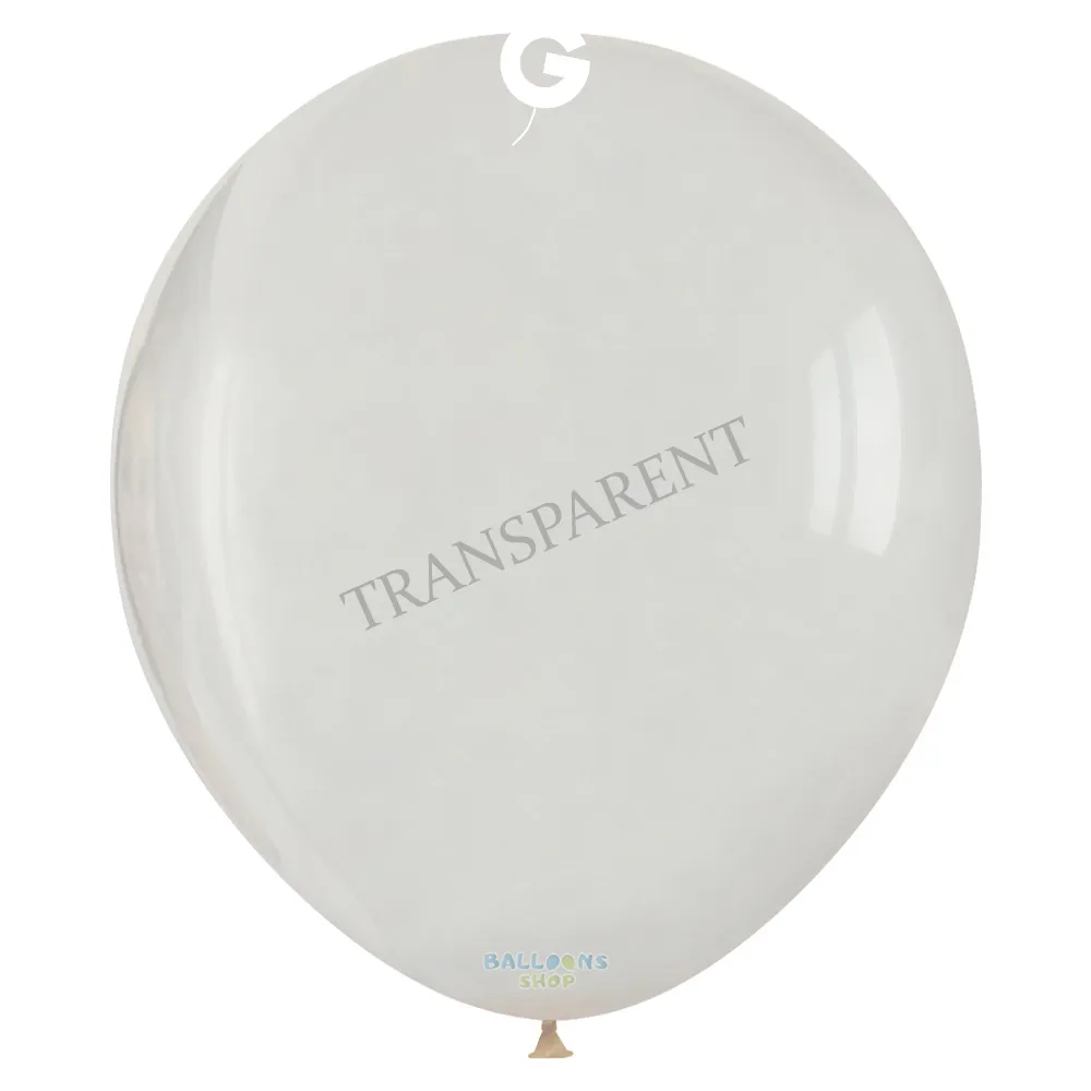 Baloane Latex 26cm Transparent Standard G90.00