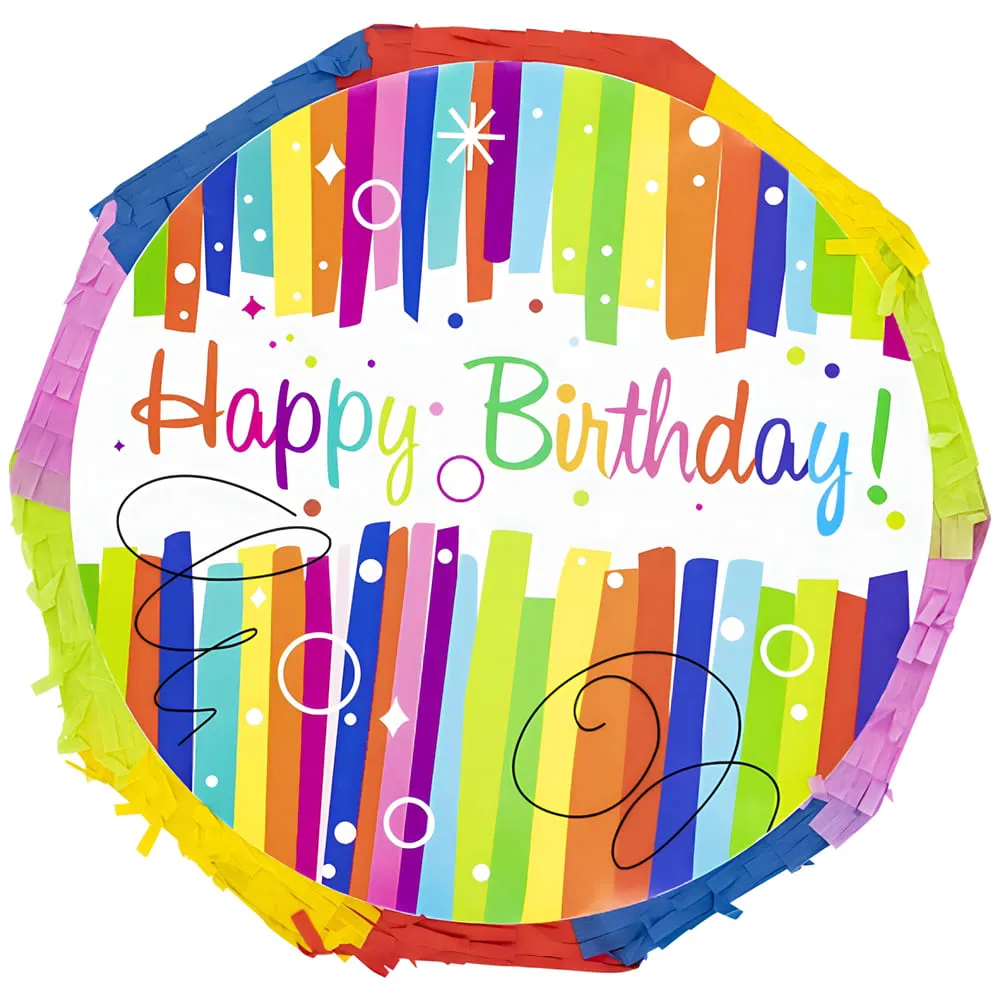 Pinata Pliabila Happy Birthday 32x32cm 9917720