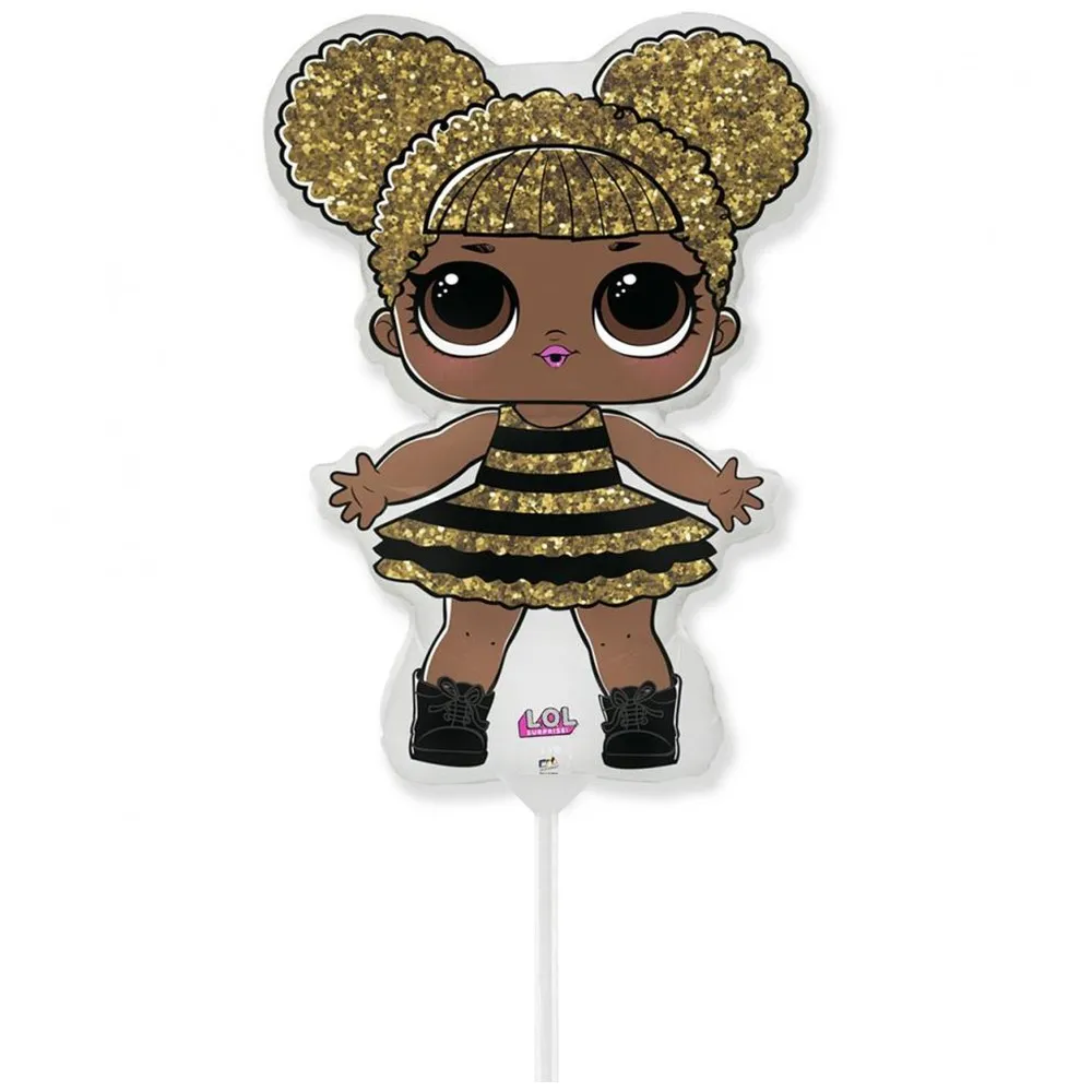 Balon Folie Mini Figurina LOL Queen Bee (AER) 35cm