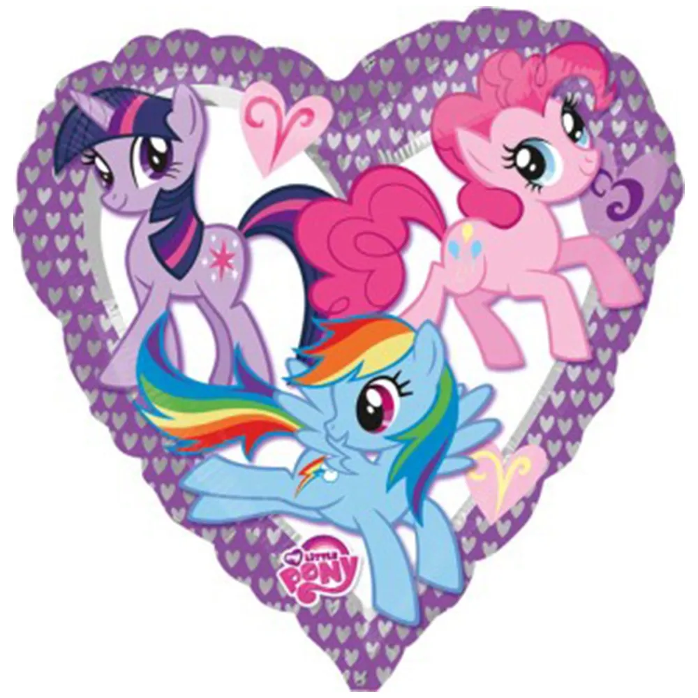 Balon Folie My Little Pony Inima 43cm AMS 24797