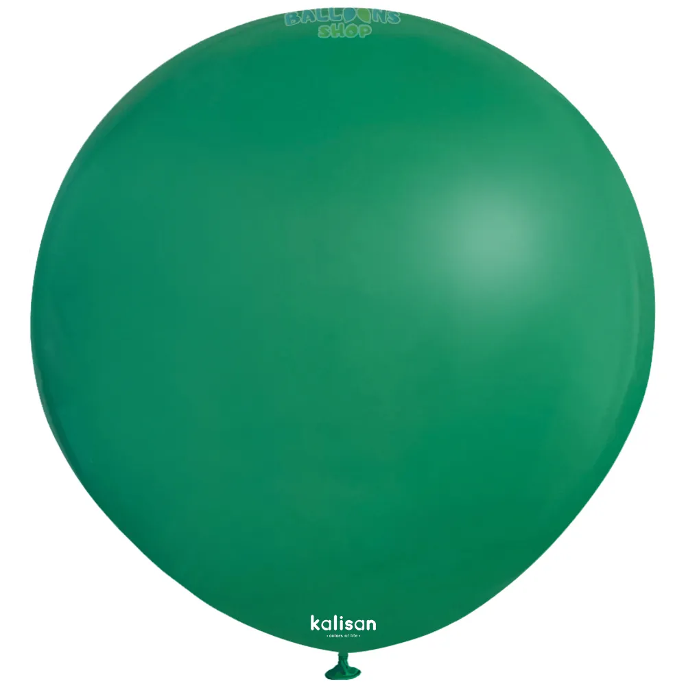 Balon Jumbo Latex 45cm Verde Inchis Standard 2329