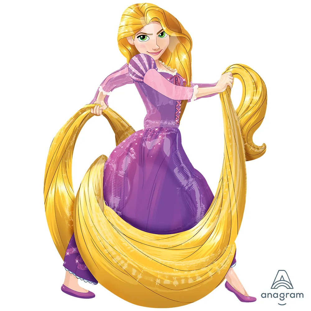 SuperShape Balon Folie Rapunzel 66x75cm ANAGRAM 3321501