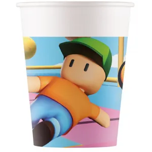 Set 8 Pahare Petrecere Carton 200ml Stumble Guys 97942