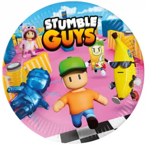 Set 8 Farfurii Petrecere 23cm Stumble Guys 97941