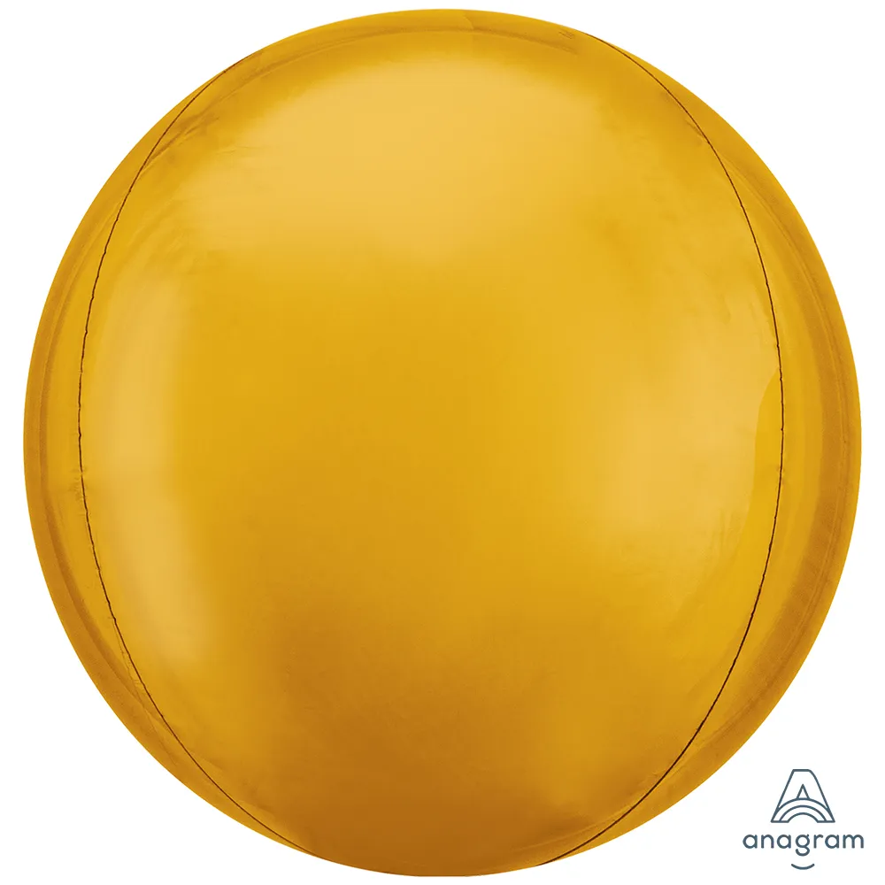 Orbz Balon Folie Gold 38x40cm ANAGRAM 2820501