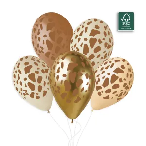 Baloane Latex 33cm Print Girafa GS120.1330