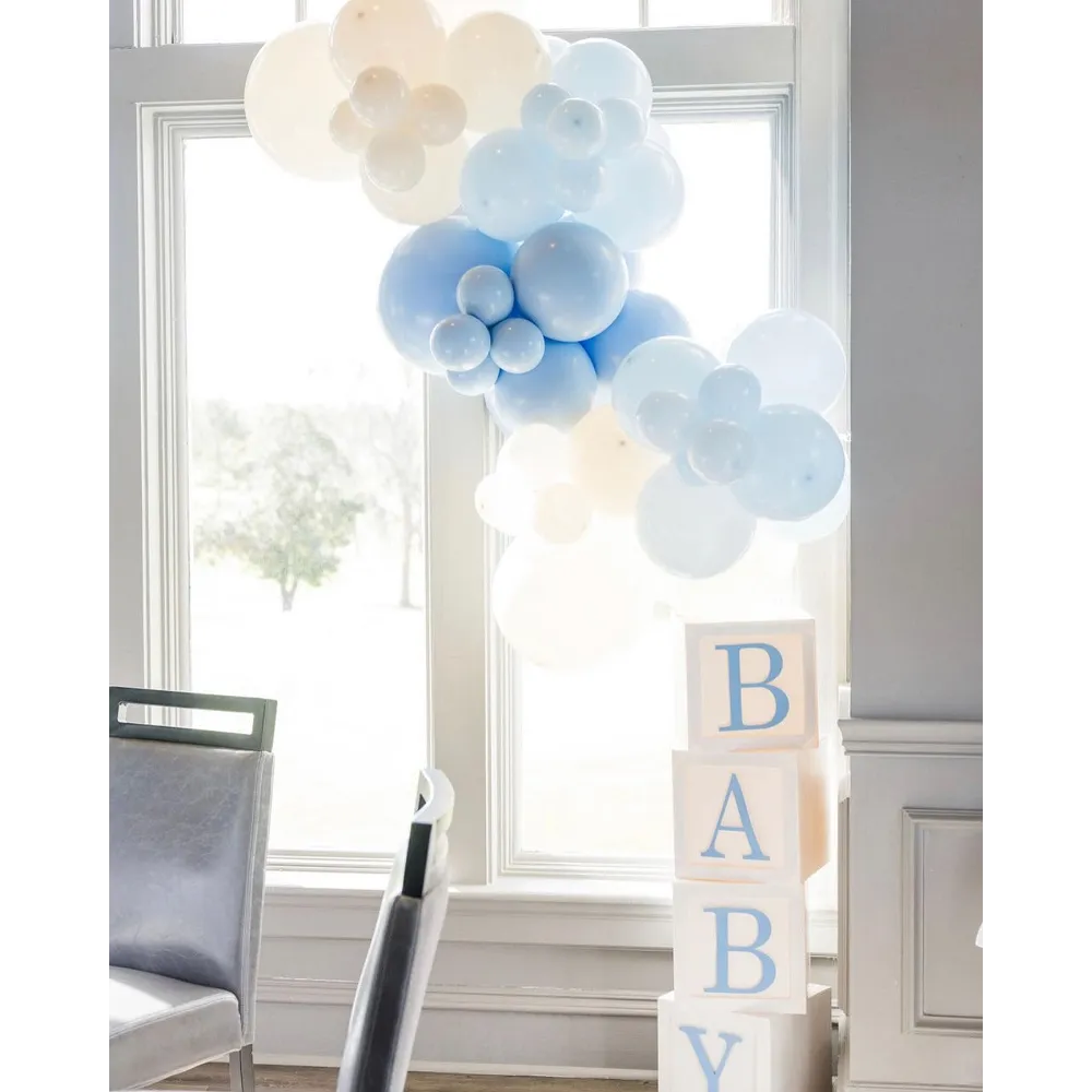 Baloane Latex 13cm Macaron Asortate Kalisan 3000