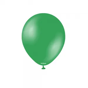 SET 50 Baloane Latex 13cm Green Metalic 7013