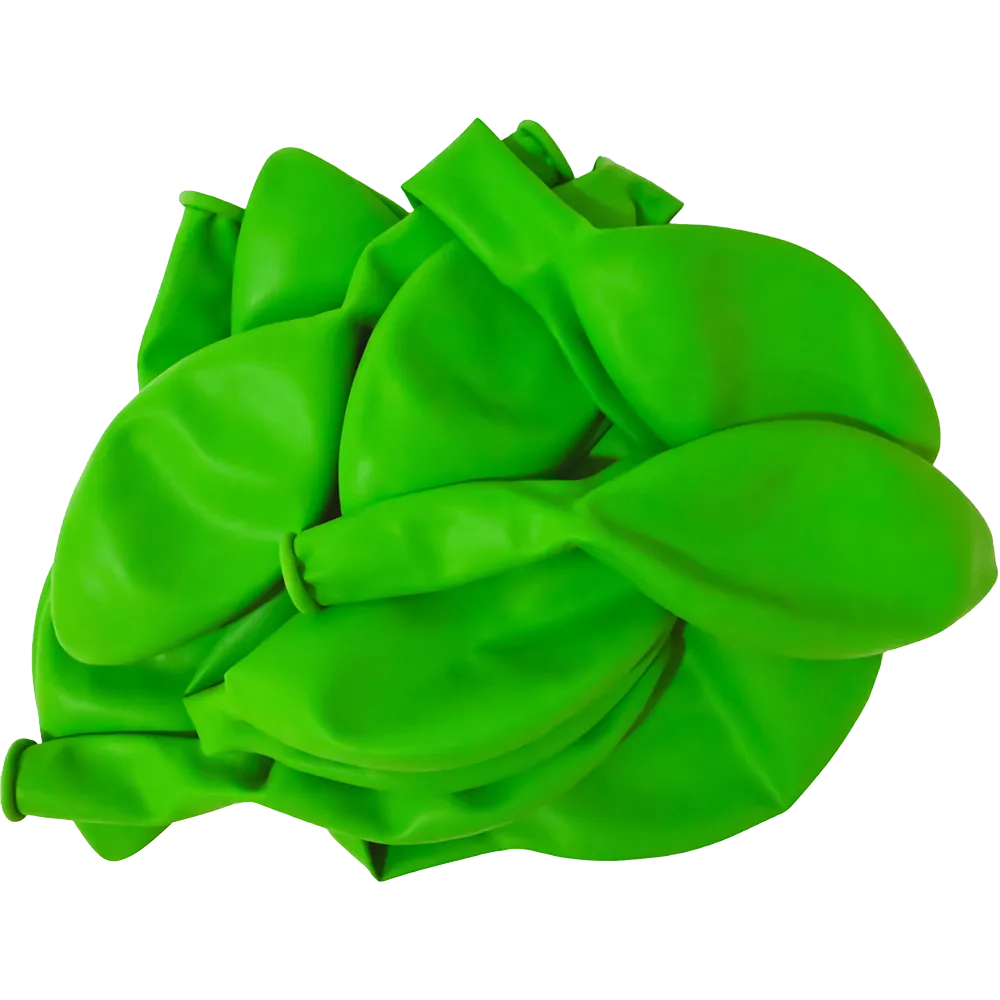 Balon Latex Jumbo 60cm Standard Verde Deschis -13