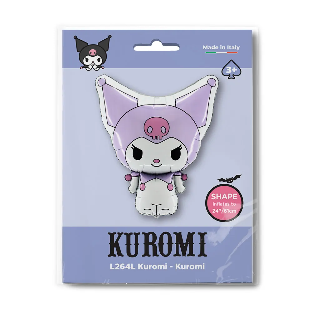 Balon Folie Figurina Sanrio Kuromi 61cm