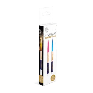 Set 2 Artificii Gender Reveal Baietel 17cm