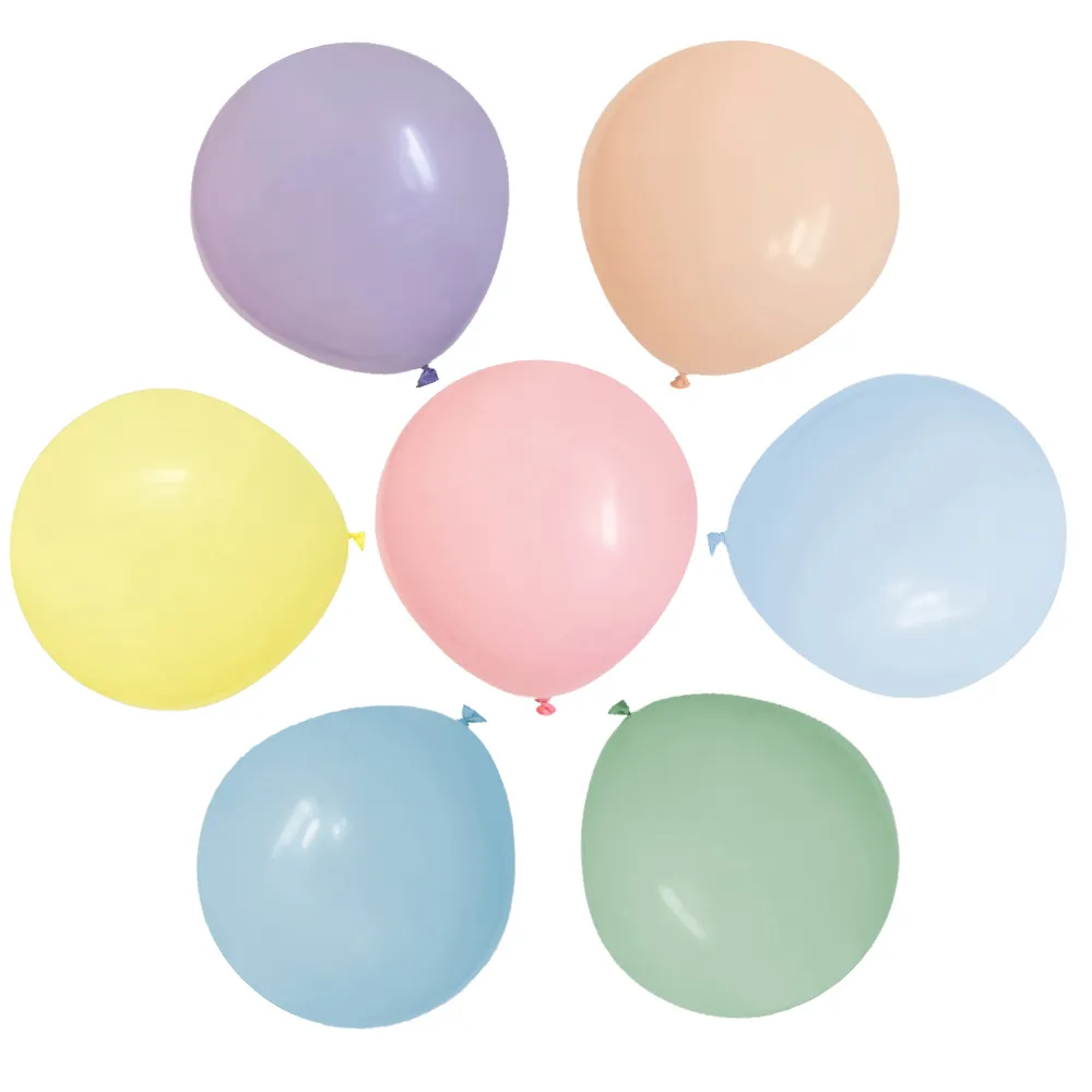 Baloane Latex 13cm Macaron Asortate Kalisan 3000
