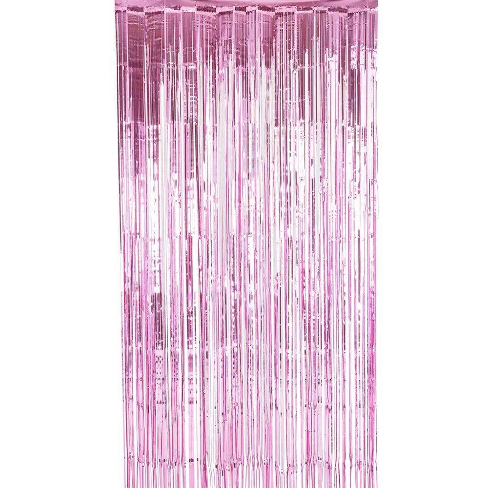 Perdea din folie metalizata Roz 100x200cm