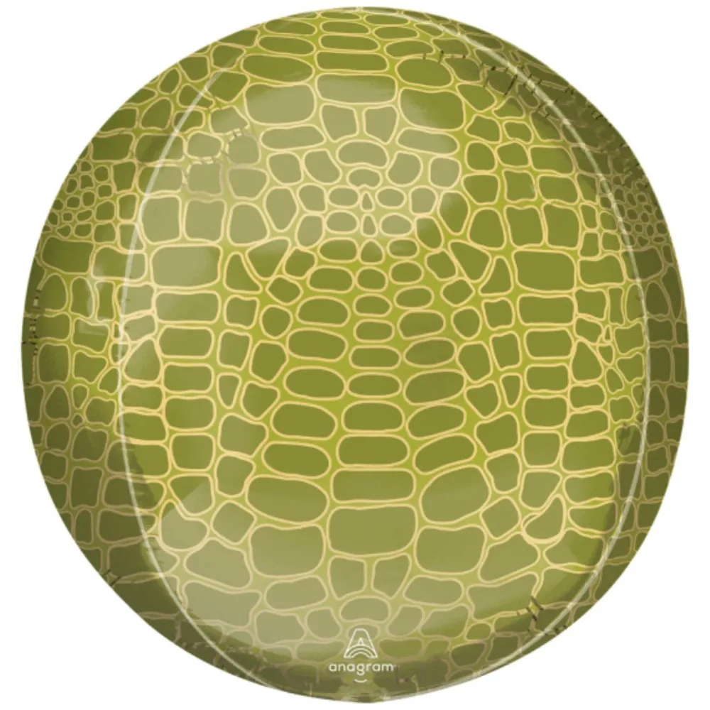 Balon Orbz Animal Print - Crocodil 38 x 38cm Amscan 4280101