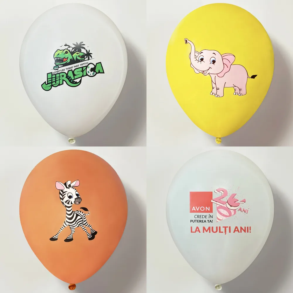 Grafica 5 culori Personalizare Baloane Latex 30-33cm