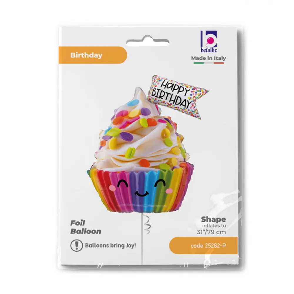 Balon Folie Figurina Briosa Rainbow HB 79 cm GRABO