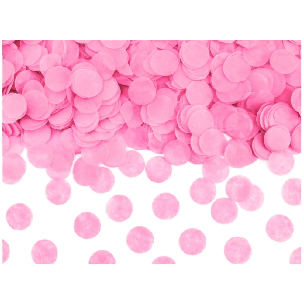 Tun Confetti Gender Reveal Fetita - Confetti Roz - 60cm