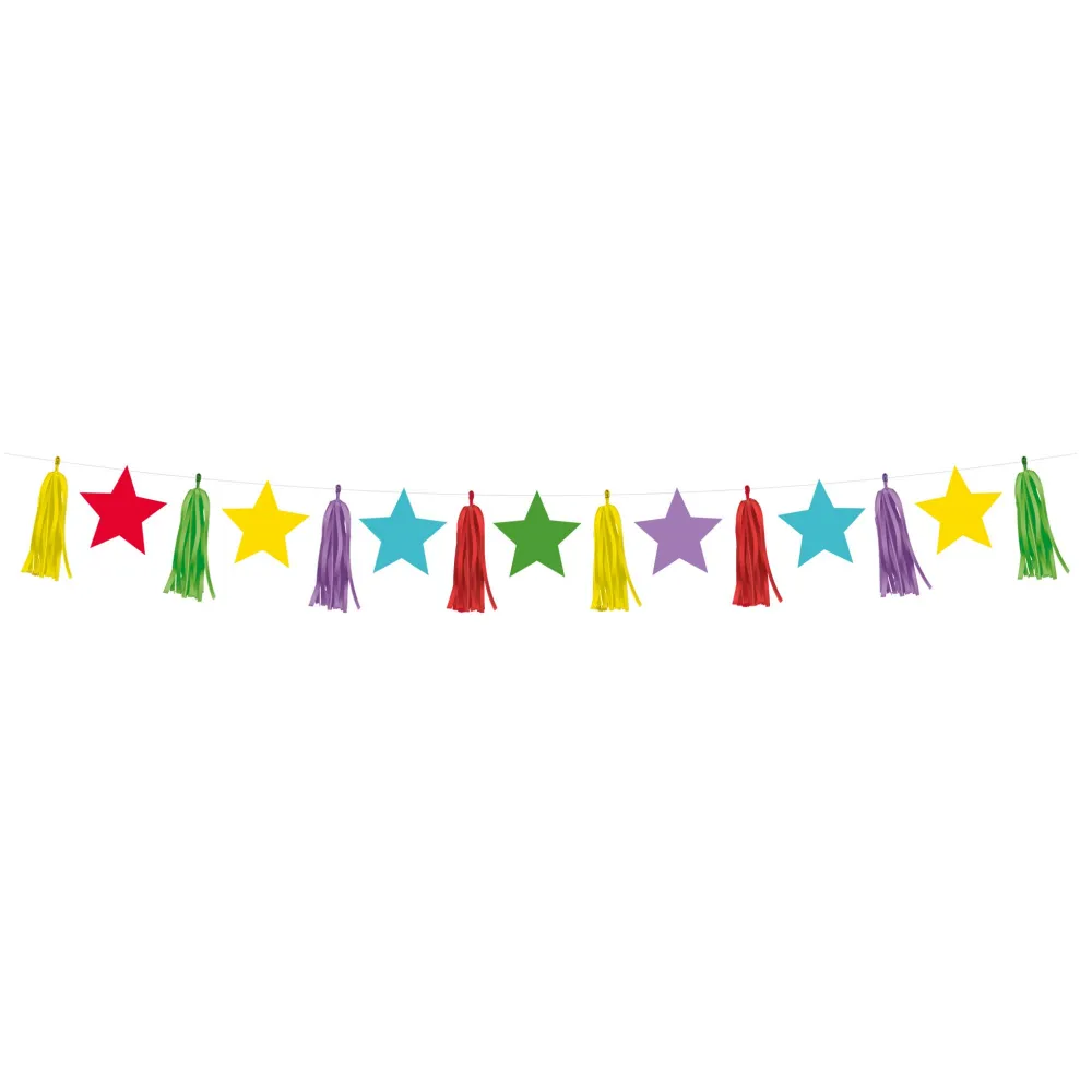 Banner Hartie Stelute Multicolore
